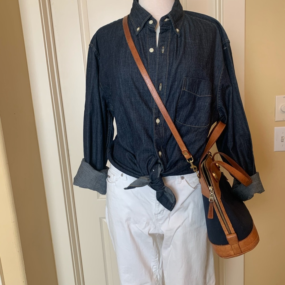 J.  Crew jeans skirt